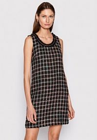 Sukienka dzianinowa Rinascimento czarna 