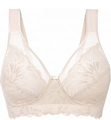 Biustonosz minimizer bez fiszbinów z wyściełanymi ramiączkami  Bonprix