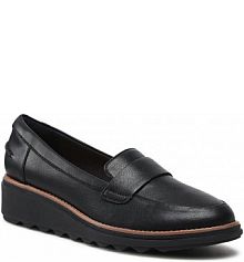 Półbuty Clarks czarne damskie