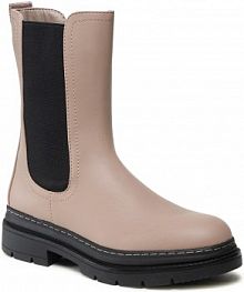 Sztyblety Tamaris beżowe damskie