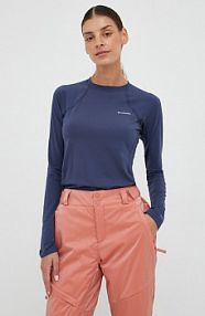 Sweter Columbia  niebieski damski  1639021