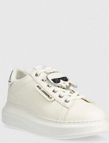 Sneakersy Karl Lagerfeld  beżowe damskie KL62576C.E1S