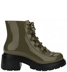 Botki na obcasie Melissa  zielone M.33594.AD460