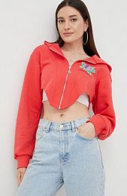 Bluza rozpinana Local Heroes  różowa damska AW22S0004