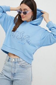 Bluza Local Heroes  niebieska damska AW22S0009