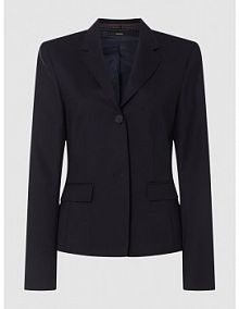 Żakiet z dodatkiem streczu Windsor granatowy EAN 30034517