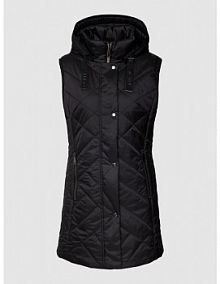 Kamizelka z wpuszczanymi kieszeniami po bokach Gil Bret czarna damska EAN 90586252