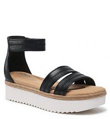 Espadryle Clarks czarne damskie Lana Glide 261648364