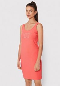 Sukienka letnia DKNY Sport różowa 