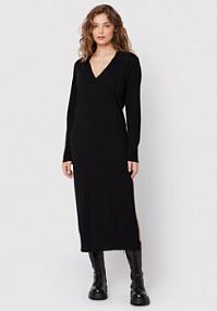 Sukienka dzianinowa Liviana Conti czarna 