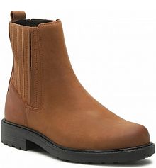 Sztyblety Clarks brązowe damskie