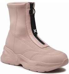 Botki Nylon Red różowe damskie