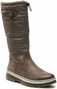 Kozaki Refresh brązowe damskie