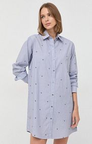 Sukienka mini Karl Lagerfeld  granatowa 225W1608