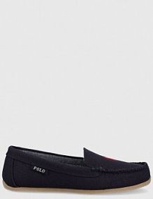 Mokasyny Polo Ralph Lauren  granatowe damskie  RF103616