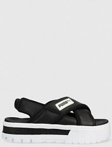 Sandały na obcasie Puma  czarne  384830