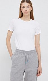 T-shirt United Colors of Benetton  biały damski 3ZQM3M857.101