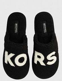 Kapcie MICHAEL Michael Kors  czarne damskie 40F2JAFA1D.00