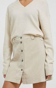 Spódnica mini JDY  beżowa 15266130.Oatm