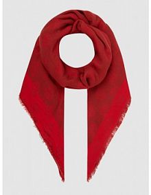 Chusta we wzory na całej powierzchni s.Oliver RED LABEL czerwona EAN 2122168