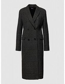 Płaszcz z fakturowanym wzorem THE KOOPLES szary damski EAN FMAN25005K