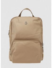 Plecak z tkaniny model Verbier Maxi Bogner beżowy damski