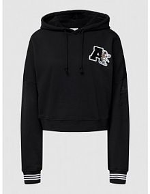 Bluza z kapturem i haftem Disney® adidas Originals czarna damska EAN HL9054