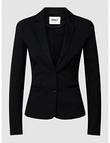 Żakiet z detalami z logo model Poptrash Only czarny EAN 15153144