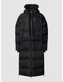 Płaszcz pikowany z kapturem model STYLE.FRANCE BRAX czarna damska EAN 99-8894 95978240