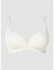 Biustonosz z koronkowym obszyciem model Avero MARIE JO biały EAN 100416/0200416