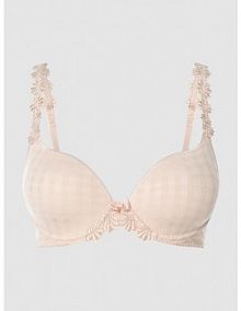 Biustonosz z koronkowym obszyciem model Avero MARIE JO różowy EAN 100416/0200416