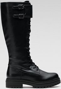 Kozaki DeeZee czarne damskie WS5195-12