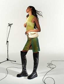 Kozaki Jenny Fairy czarne damskie HX85310-2