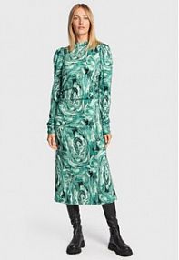 Sukienka koktajlowa Gestuz zielona 