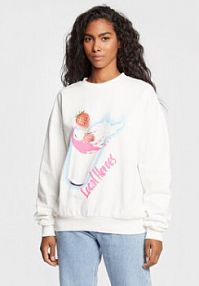 Bluza Local Heroes biała damska 