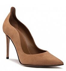 Czółenka Le Silla beżowe Szpilki Deco Ivy 100 2102R090R1PPVEL561