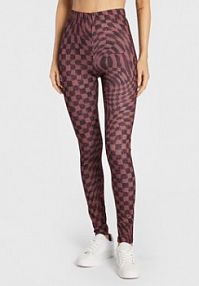 Legginsy Karen by Simonsen brązowe damskie 