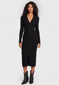 Sukienka dzianinowa Glamorous czarna 