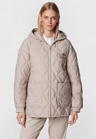 Kurtka puchowa Marc Aurel beżowa damska 