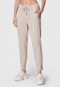 Spodnie eleganckie Marc Aurel beżowe damskie Materiałowe