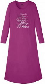 Długa koszula nocna z czystej bawełny organicznej  Bonprix