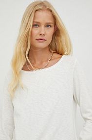 Sweter Marc O'Polo  beżowy damski B41238552493