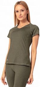 Koszulka termoaktywna turystyczna  california lady olive ochrona uv Tagart damski