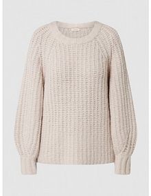 Sweter z dodatkiem wełny z alpaki model Pierson JC Sophie różowy damski EAN P6146