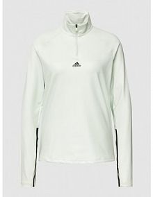 Bluzka z długim rękawem i zamkiem błyskawicznym ADIDAS SPORTSWEAR turkusowa damska EAN HM8093