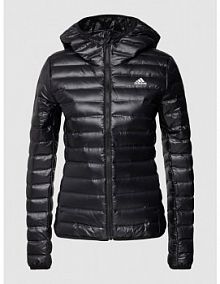 Kurtka puchowa z kapturem model VARILITE ADIDAS SPORTSWEAR czarna damska EAN BQ1968