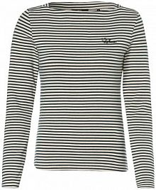 Koszulka z długim rękawem zielony/biały zero damski