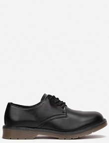 Czarne półbuty Wiązane Soulem Renee damskie