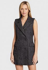 Sukienka dzianinowa Glamorous czarna 