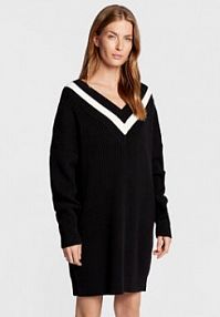 Sukienka dzianinowa Glamorous czarna 